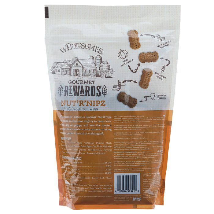 Sportmix - Admc Wholesomes Rewards Nut R Nipz Biscuit Dog Treats