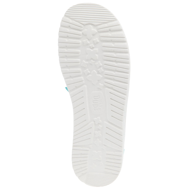 Hey Dude Women's Wendy Canvas Turquoise Casual
