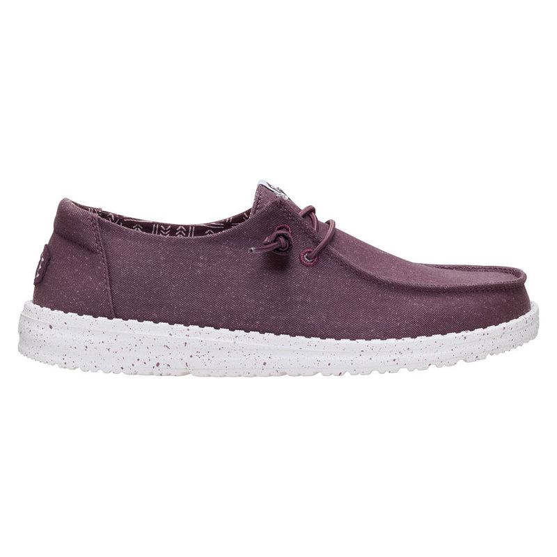 Hey Dude Women's Wendy Stretch Canvas Huckleberry Casual