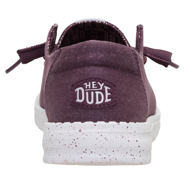 Hey Dude Women's Wendy Stretch Canvas Huckleberry Casual