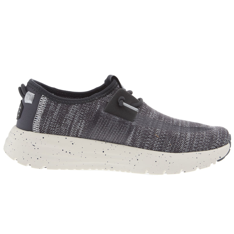 Hey Dude Womens Sirocco W Speckle Charcoal Casual