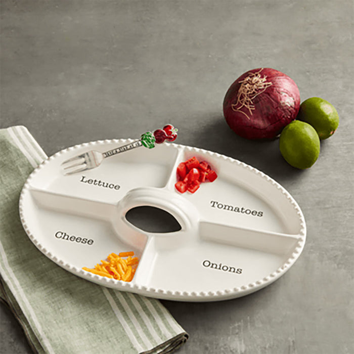 Mud Pie Circa Handle Condiment Tray