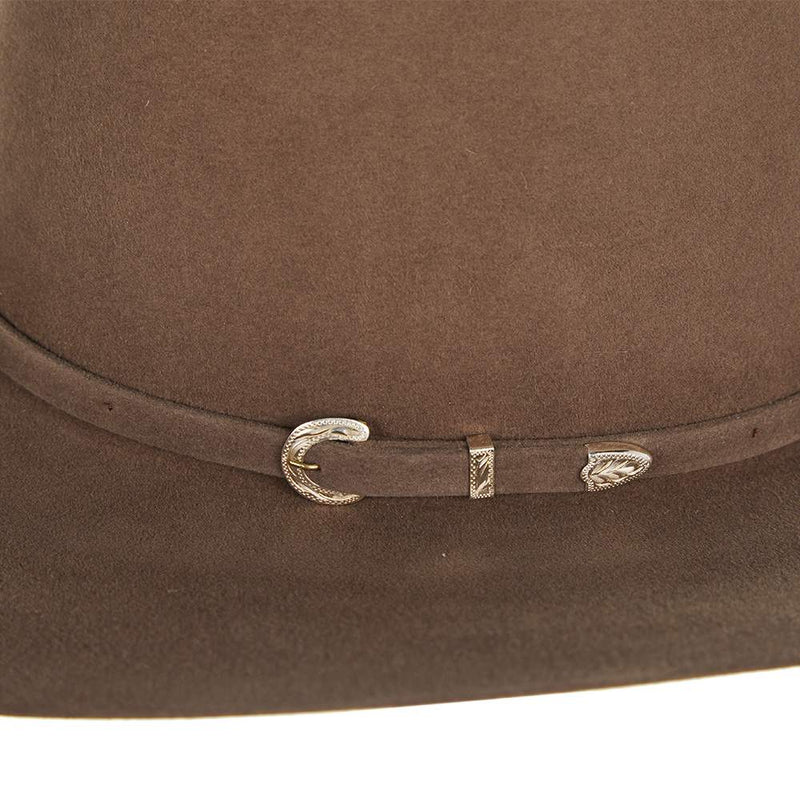 American Hats 40x Pecan 4 1/4in Brim Felt Cowboy Hat