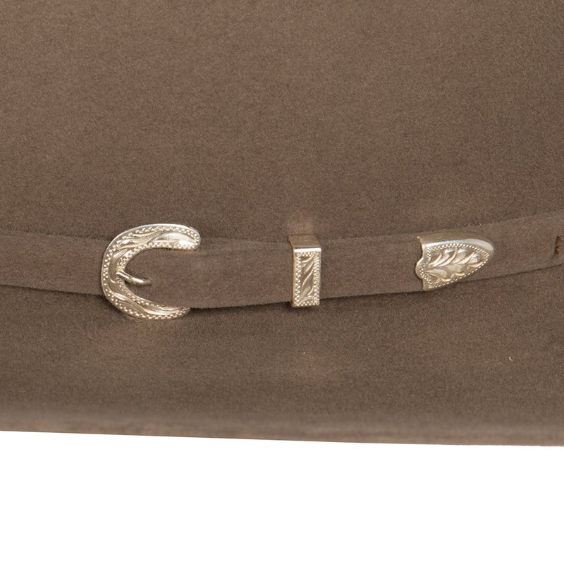 American Hats 40x Pecan 4 1/4in Brim Felt Cowboy Hat