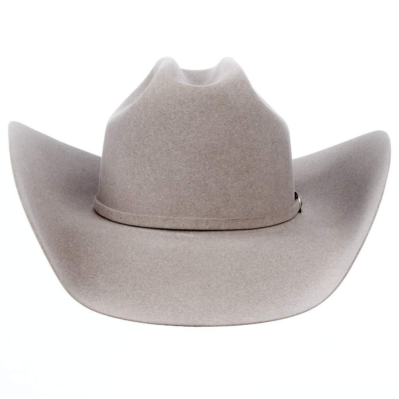 American Hats AHC 40X Rancher Crease Natural 4 1/2in. Brim Felt Cowboy Hat