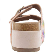 Corkys Footwear Women`s Corky Wannabe Multi Crochet Wedge Sandal