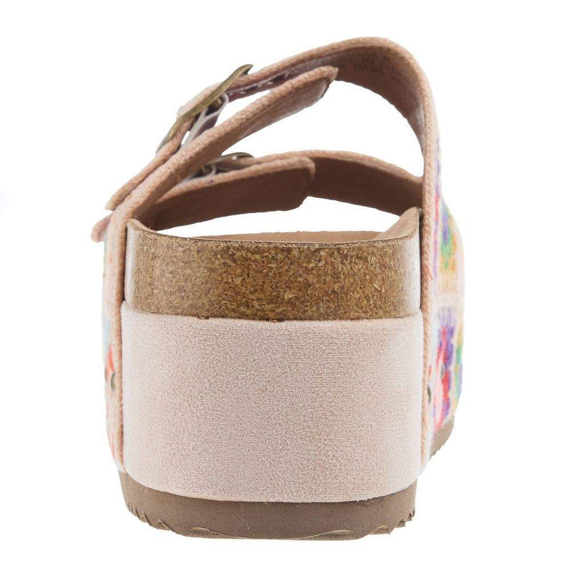 Corkys Footwear Women`s Corky Wannabe Multi Crochet Wedge Sandal