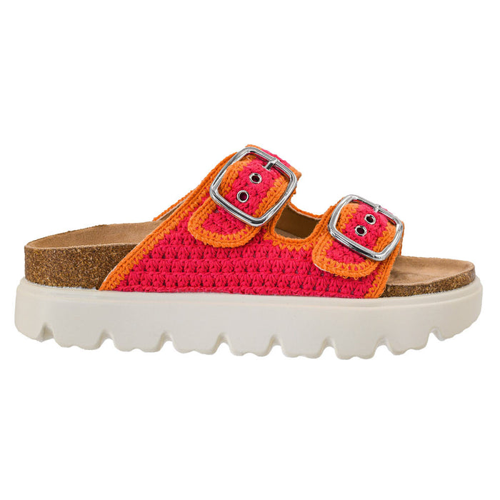 Corkys Footwear Women's Pink Orange Rumor Has It Sandal