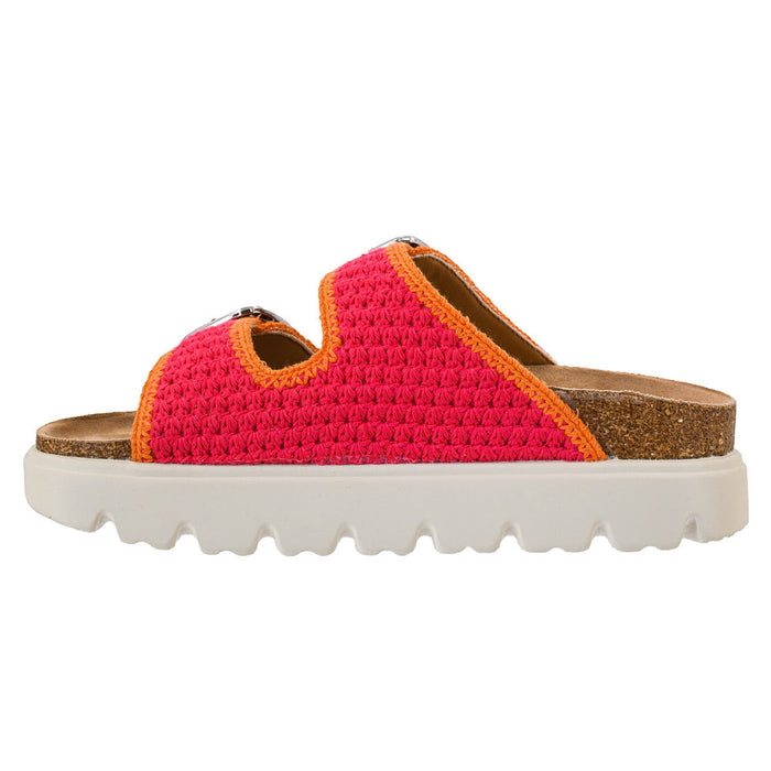 Corkys Footwear Women's Pink Orange Rumor Has It Sandal