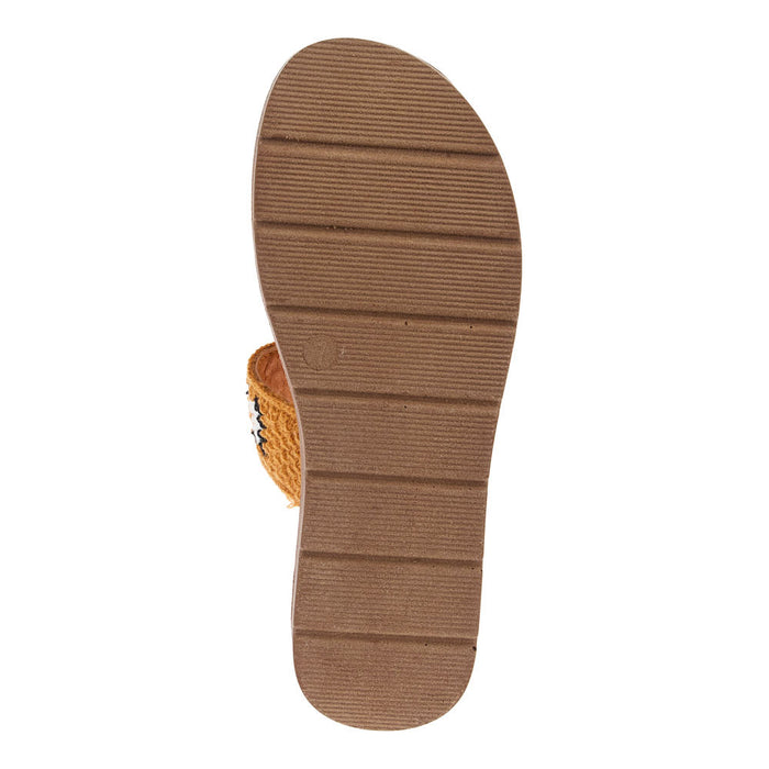 Corkys Footwear Women's Toodles Crocheted Two Strap Sandal