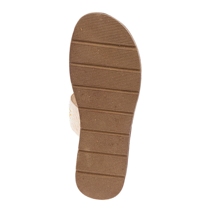 Corkys Footwear Women's Toodles Doble Strap Crocheted Sandal