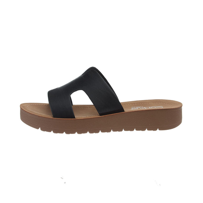 Corkys Footwear Women's Hold Please Black Sandal