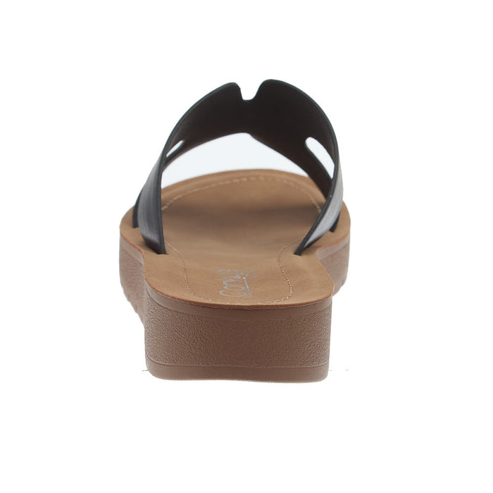 Corkys Footwear Women's Hold Please Black Sandal