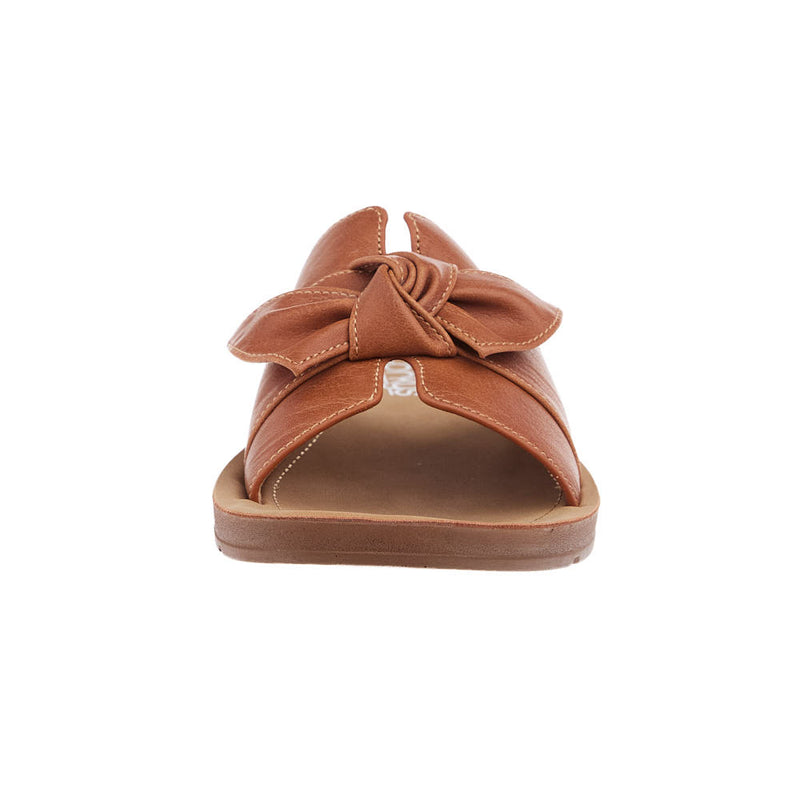 Corkys Footwear Women's Rock The Bowtie Cognac Sandal