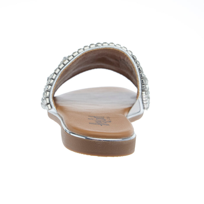 Corkys Footwear Women's Gimme Kiss Silver Sandal