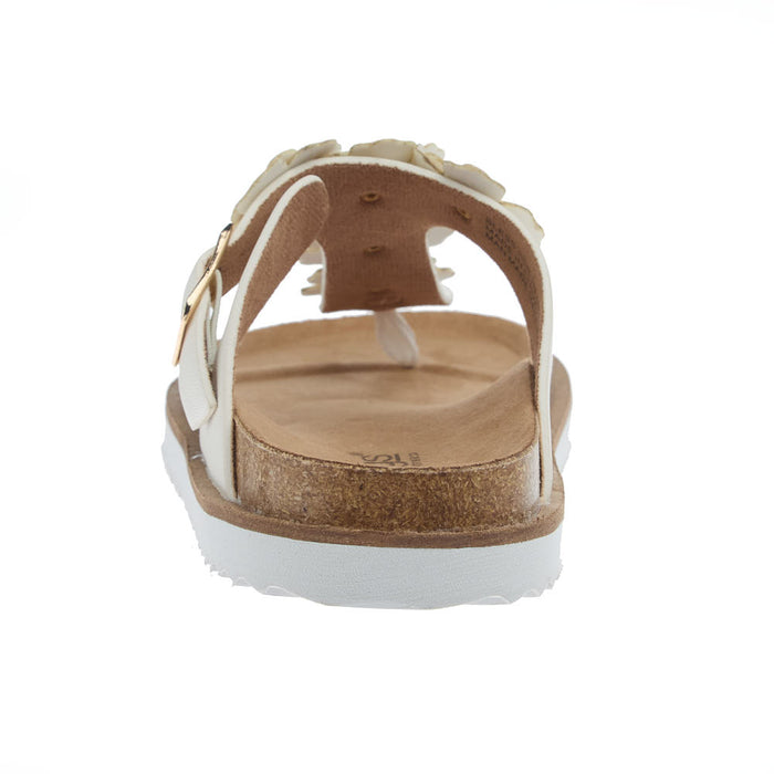 Corkys Footwear Women's Bless Her Heart White Floral Sandal