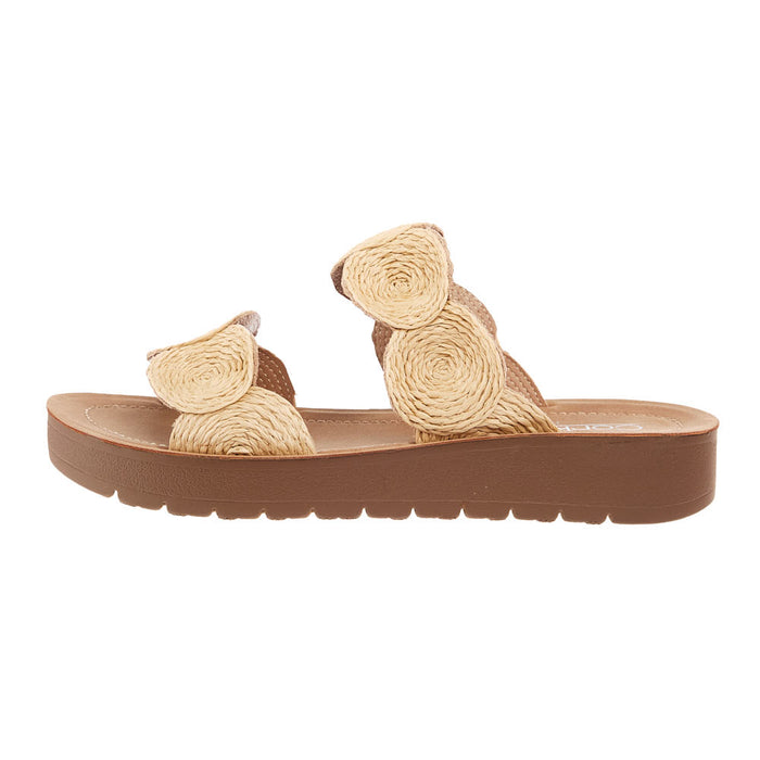 Corkys Footwear Womens Cheers Beaches Raffia Sandals