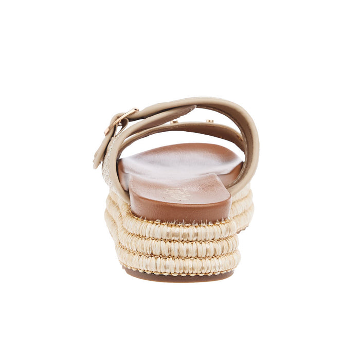 Corkys Footwear Womens Natural Raffia Flat Sandals
