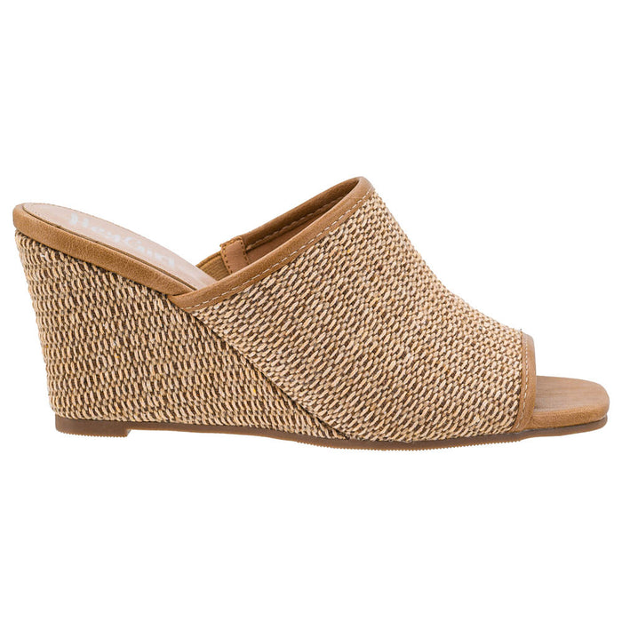 Corkys Footwear Women's Raffia Kiss Me Wedge Sandal