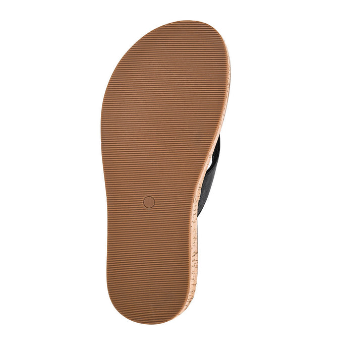 Corkys Footwear Women's Black Off The Deep End Wedge Sandal
