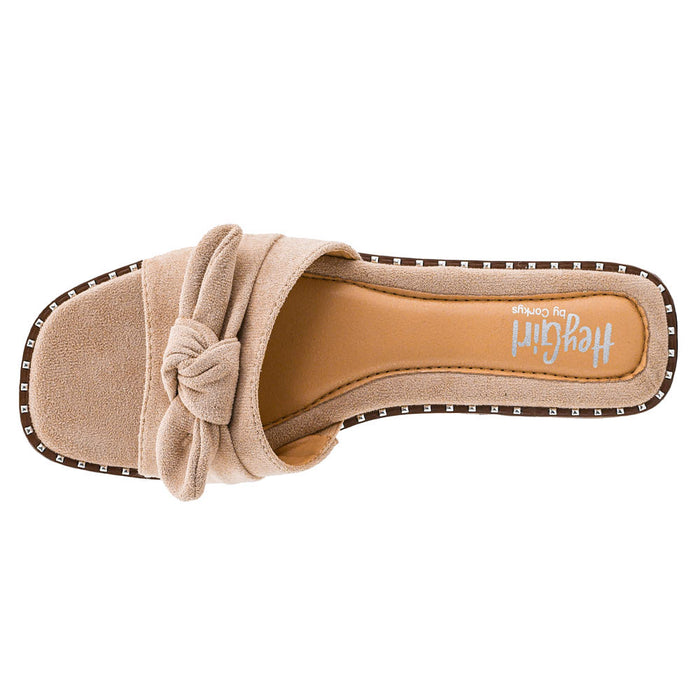 Corkys Footwear Women's Sand Faux Suede Clam Bake Sandal