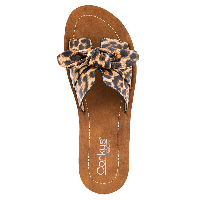 Corkys Footwear Women's Leopard Too Cute Sandal