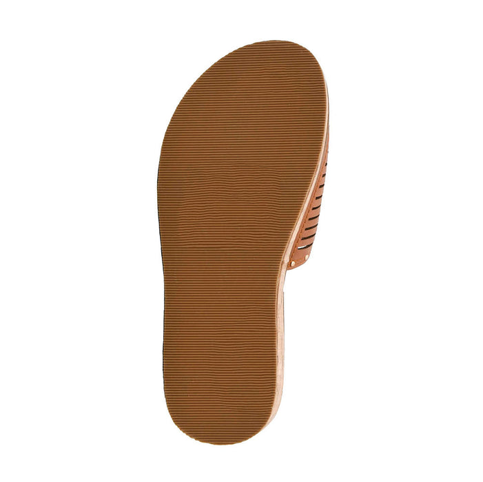 Corkys Footwear Women`s At Ease Cognac Studded Sandal