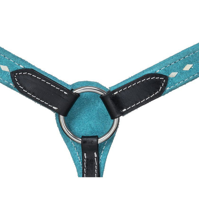Tough 1 Suede Buckstitch Breast Collar