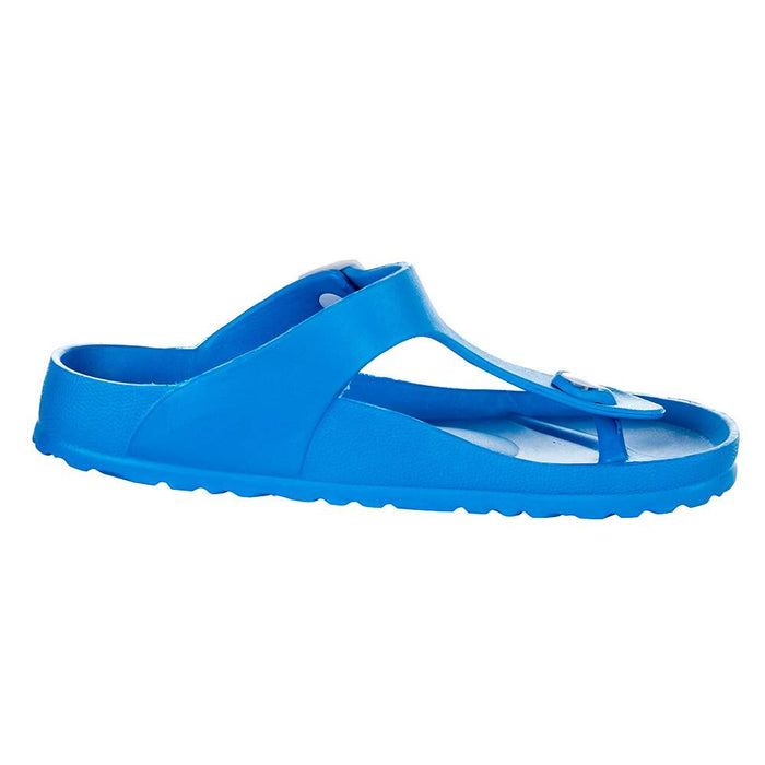 Corkys Footwear Womens corkys blue slide sandals