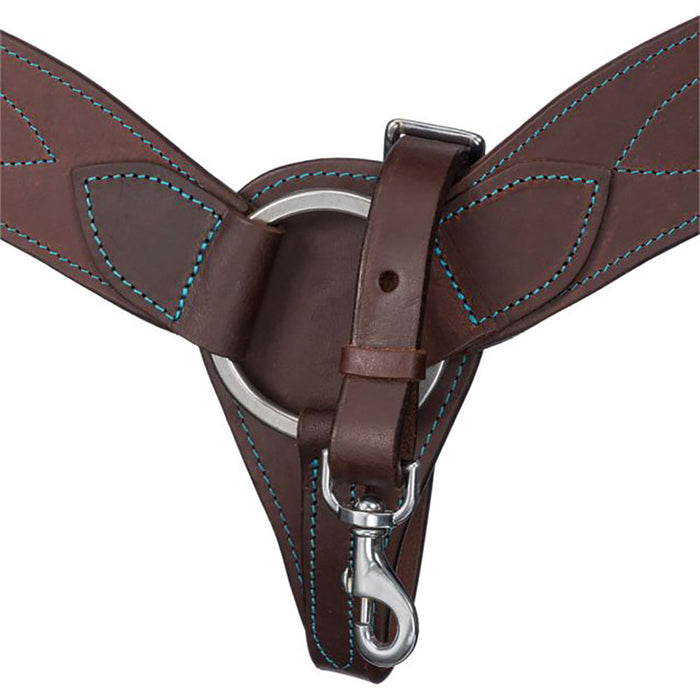 Tough 1 Turquoise Harness Thread Breast Collar