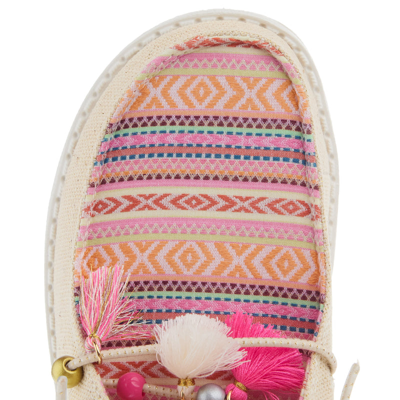 Hey Dude Womens Wendy Boho Festival Natural Casual