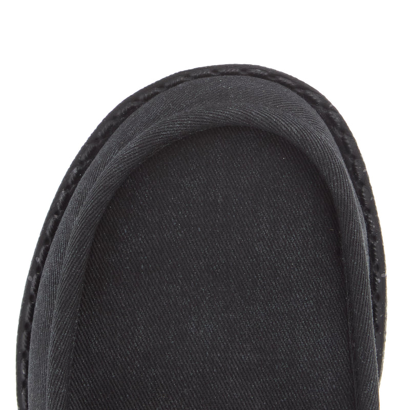 Hey Dude Wally Youth Canvas Black On Black