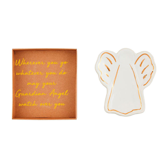 Mud Pie Stripe Angel Wings Tidbit Dish