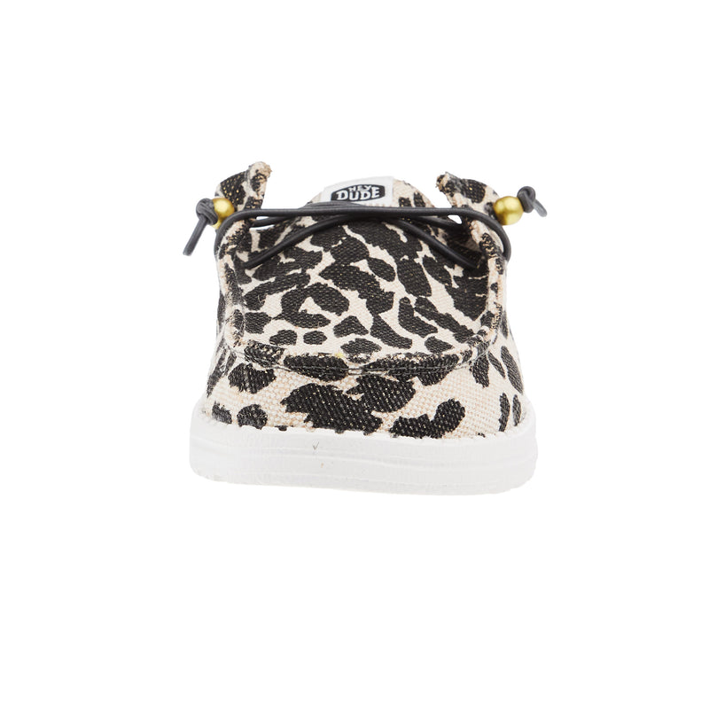Hey Dude Womens Wendy Classic Leopard Slip On Shoe