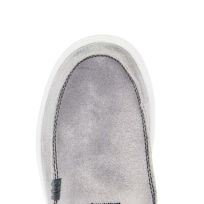 Hey Dude Women`s Austin Lift Classic Metallic Charcoal Shoes