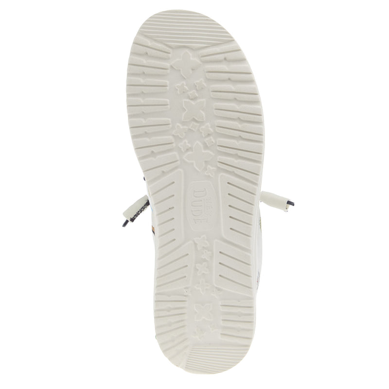 Hey Dude Mens Wally Spring Breakr Bash Casual Shoe