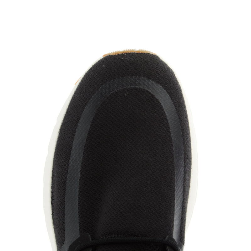 Hey Dude Mens Sirocco Black Casual Shoe
