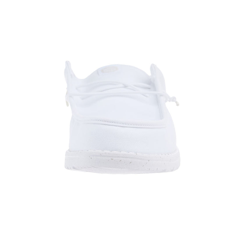 Hey Dude Men's Wally Slip On White Casual Shoe