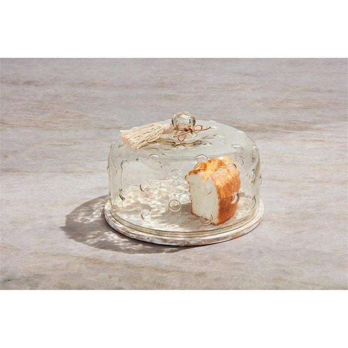 Mud Pie Hobnail Cake Dome
