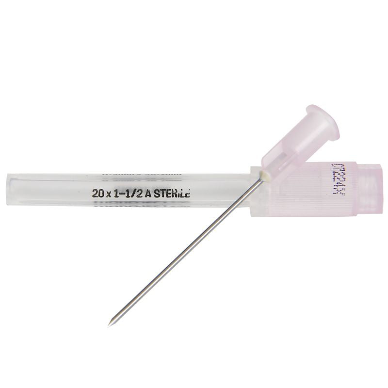 Disposable Needle-Polyropylene Hub 20G x 1.5in