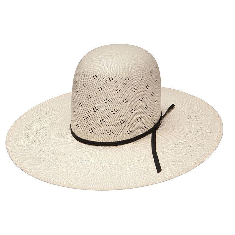 Resistol 20X Conley Straw Cowboy Hat display picture 1