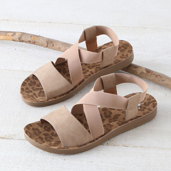 Corkys Footwear Tan Thrive Sandals