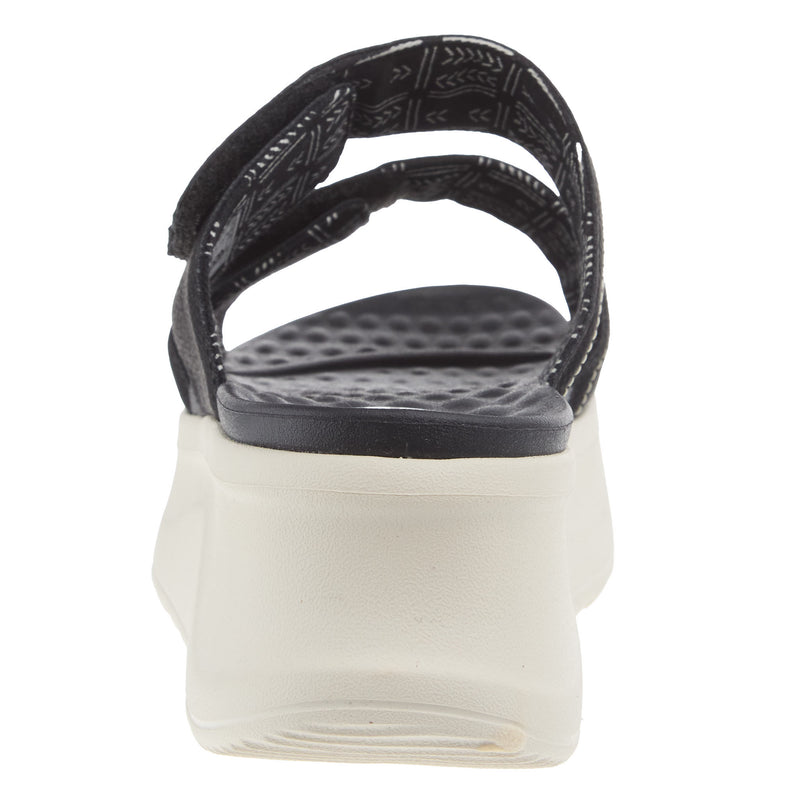 Hey Dude Womens Delray Black Classic Slide