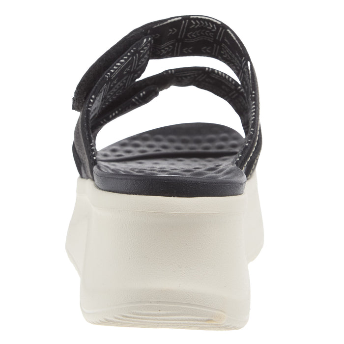 Hey Dude Womens Delray Black Classic Slide