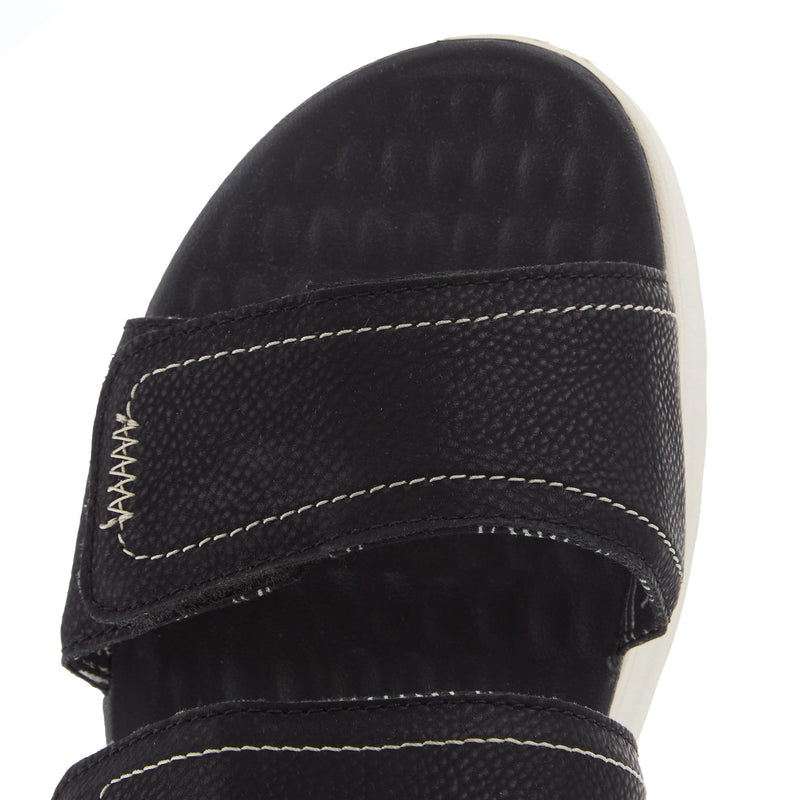Hey Dude Womens Delray Black Classic Slide