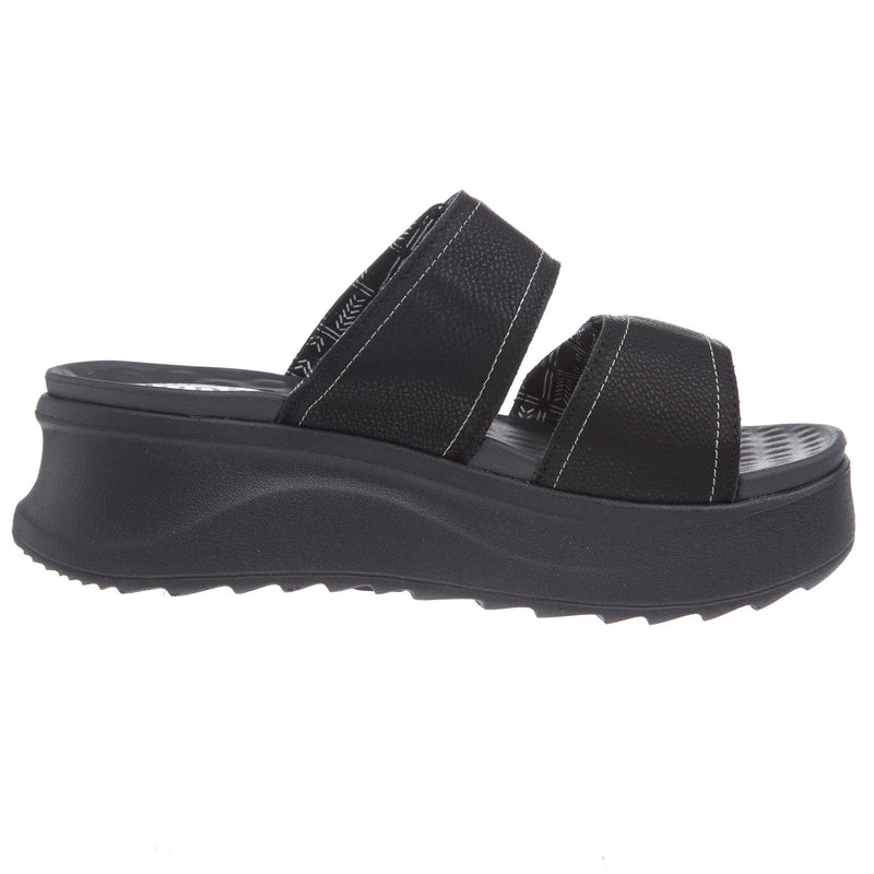 Hey Dude Women`s Delray Slide Black Sandal