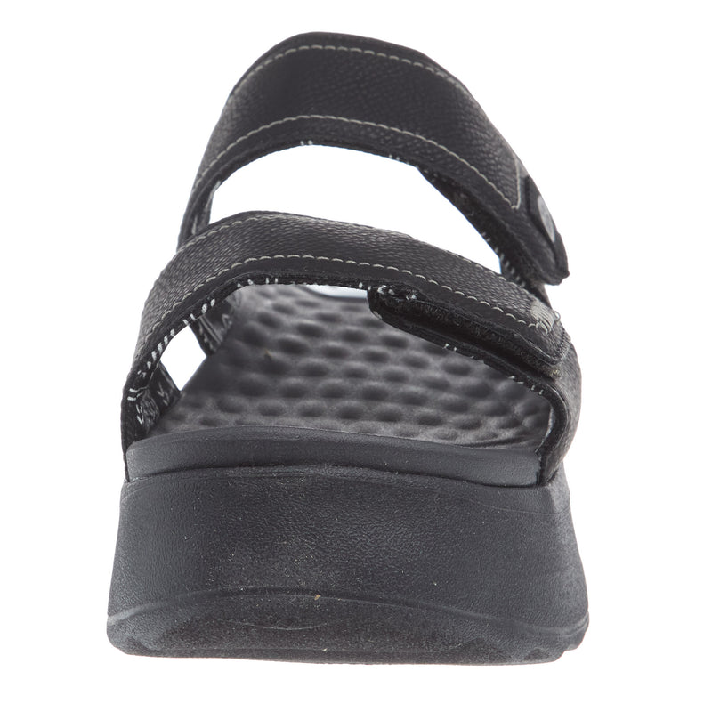 Hey Dude Women`s Delray Slide Black Sandal