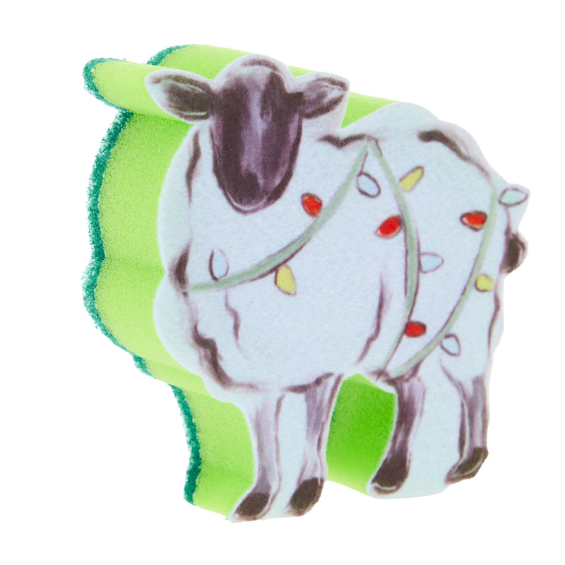 Mud Pie Pir Christmas Sheep Sponge