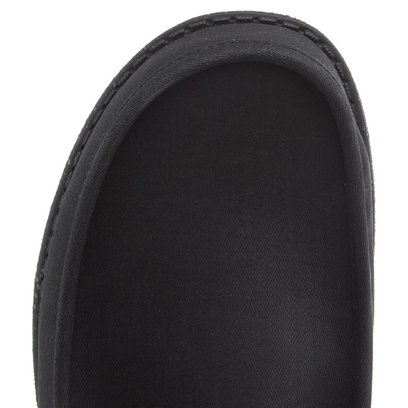 Hey Dude Men's Wally Black on Black Wide Width Casual Shoe