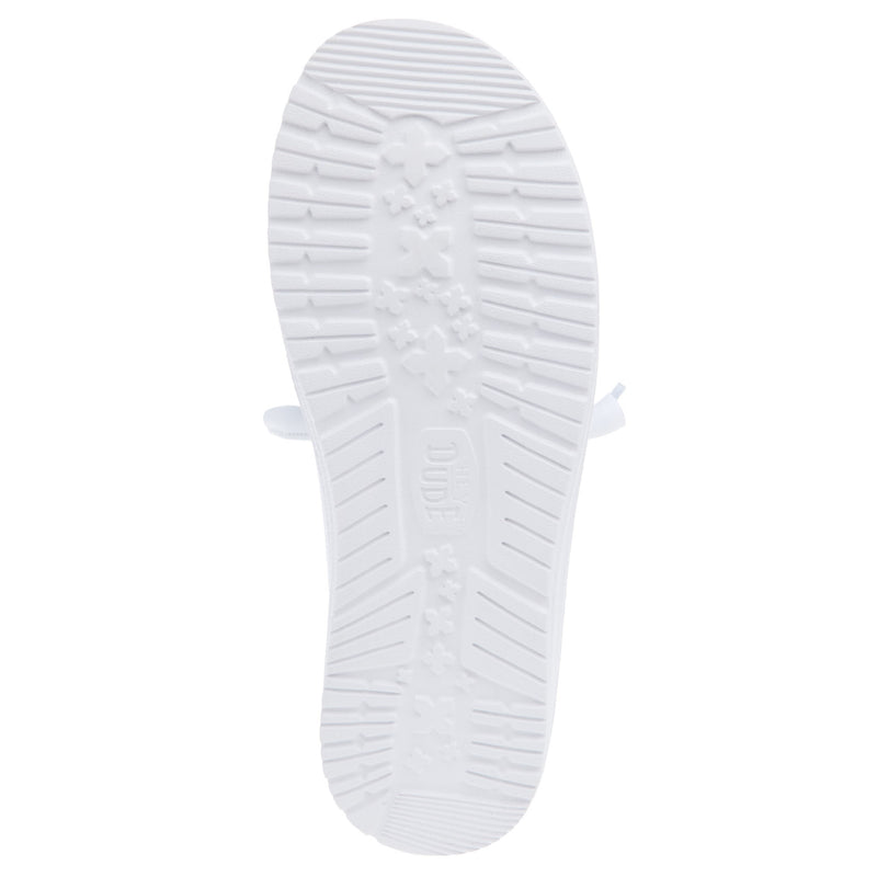 Hey Dude Women`s Wendy Slip Mono White Casual